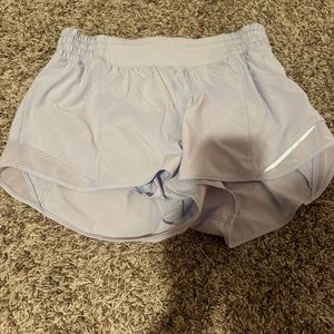 lululemon athletica Light Gray Athletic Shorts